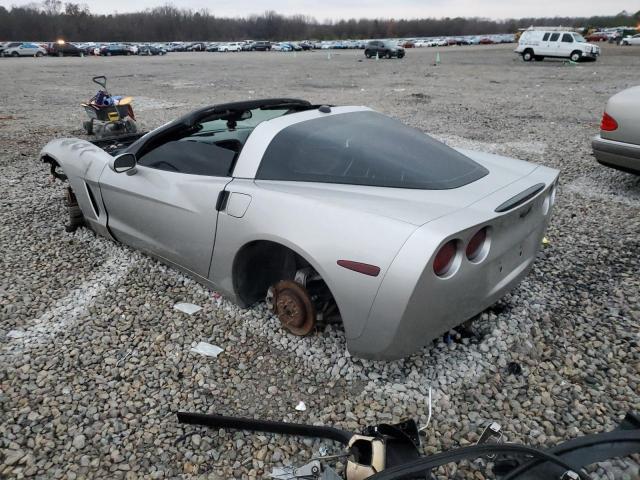 1G1YY24U855115405 - 2005 CHEVROLET CORVETTE GRAY photo 2