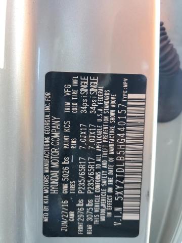 5XYZTDLB5HG440157 - 2017 HYUNDAI SANTA FE S 白色 照片 13