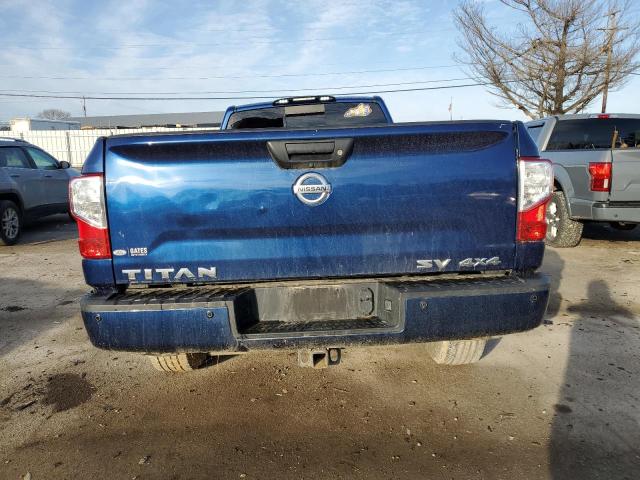 1N6AA1R86HN543090 - 2017 NISSAN TITAN S BLUE photo 6