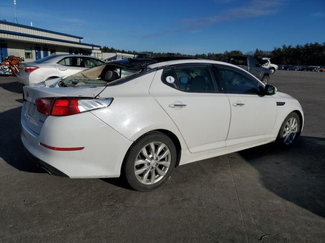 5XXGN4A74FG374962 - 2015 KIA OPTIMA EX WHITE photo 3