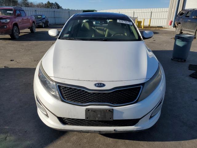 5XXGN4A74FG374962 - 2015 KIA OPTIMA EX WHITE photo 5