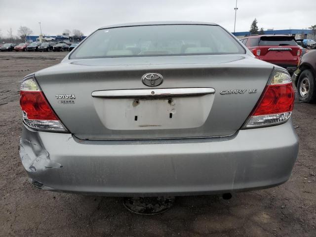 4T1BE32K85U570091 - 2005 TOYOTA CAMRY LE SILVER photo 6