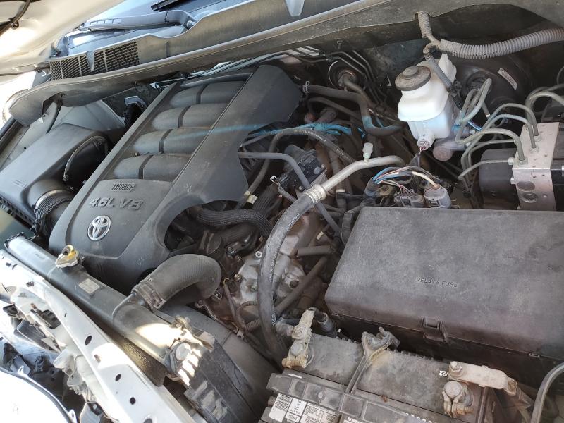 5TFRM5F13CX040352 - 2012 TOYOTA TUNDRA DOUBLE CAB SR5 WHITE photo 11