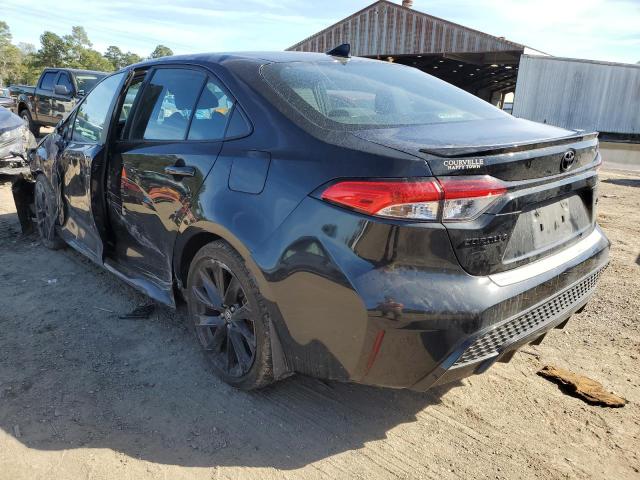 5YFS4MCE5NP115573 - 2022 TOYOTA COROLLA SE Чорний фото 2