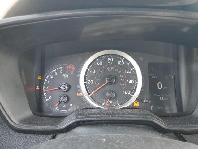 5YFS4MCE5NP115573 - 2022 TOYOTA COROLLA SE Чорний фото 9