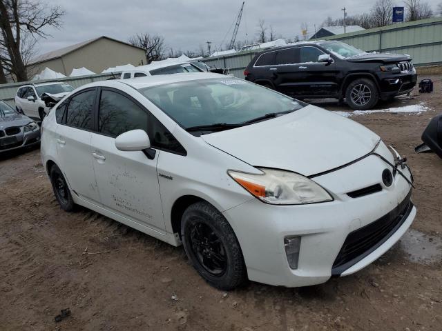 JTDKN3DU2C5490330 - 2012 TOYOTA PRIUS WHITE photo 4