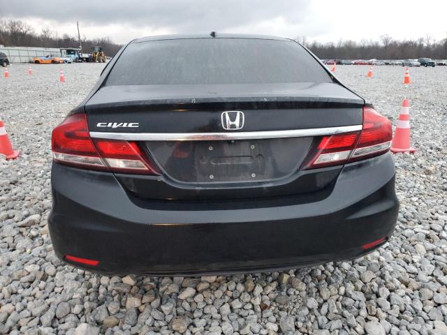 19XFB2F98FE213641 - 2015 HONDA CIVIC EXL შავი ფოტო 6