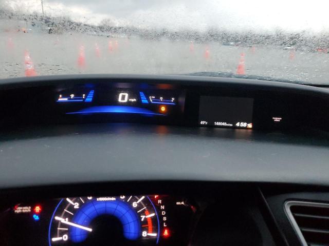 19XFB2F98FE213641 - 2015 HONDA CIVIC EXL შავი ფოტო 9