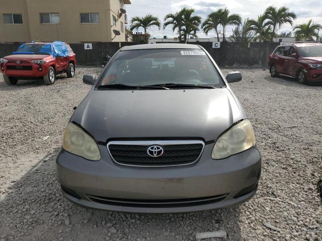 1NXBR32E75Z543625 - 2005 TOYOTA COROLLA CE GRAY photo 5