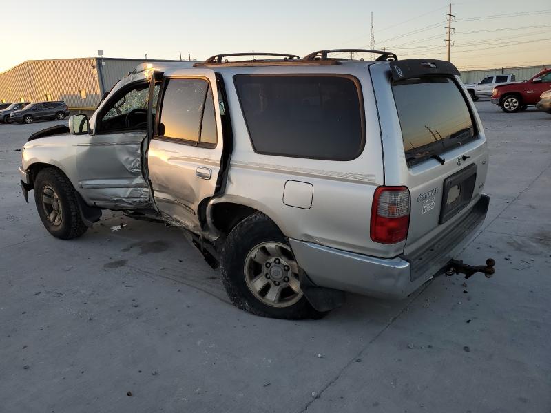 JT3GN86R2Y0179226 - 2000 TOYOTA 4RUNNER SR5 ვერცხლისფერი ფოტო 2