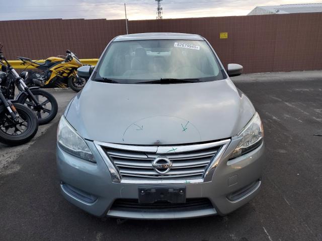 3N1AB7AP8DL608170 - 2013 NISSAN SENTRA S SILVER photo 5