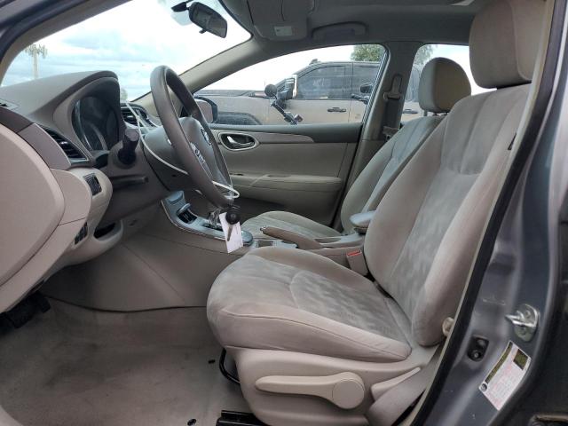 3N1AB7AP8DL608170 - 2013 NISSAN SENTRA S SILVER photo 7