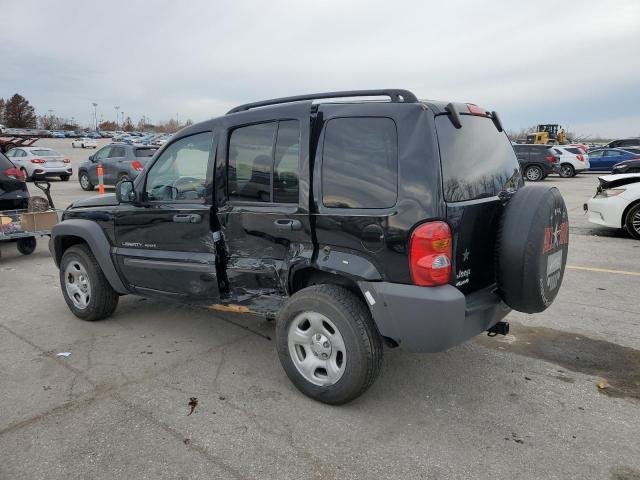 1J4GL48KX3W679130 - 2003 JEEP LIBERTY SPORT შავი ფოტო 2