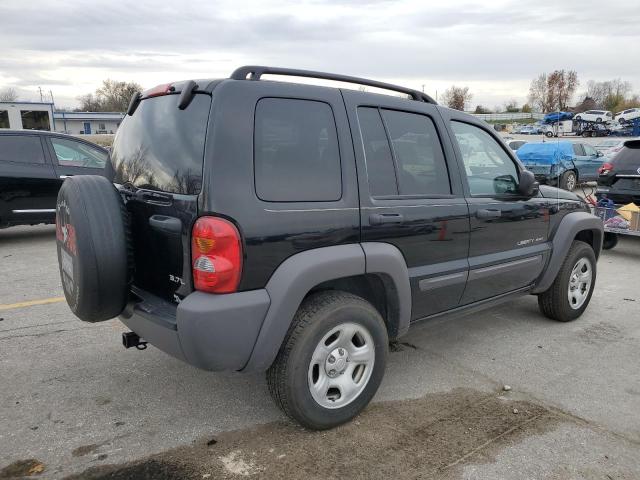 1J4GL48KX3W679130 - 2003 JEEP LIBERTY SPORT შავი ფოტო 3