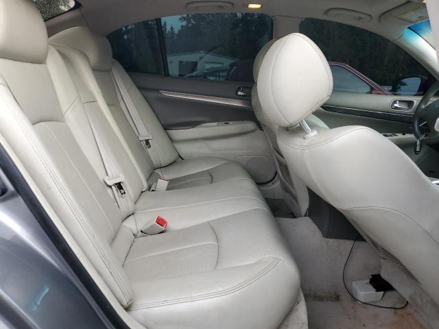 JN1CV6AP2AM407151 - 2010 INFINITI G37 BASE GRAY photo 10
