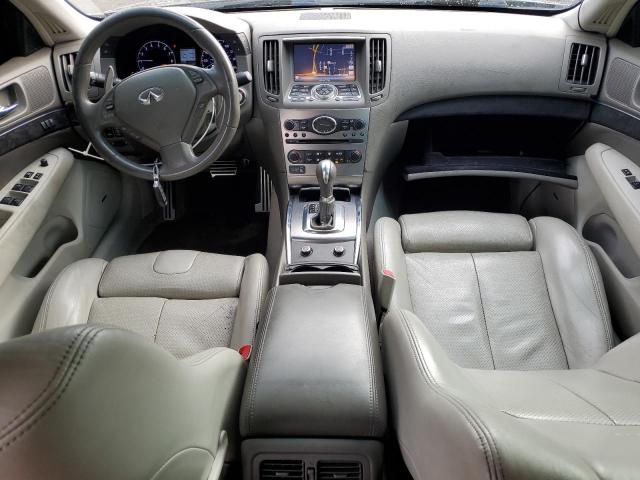 JN1CV6AP2AM407151 - 2010 INFINITI G37 BASE GRAY photo 8