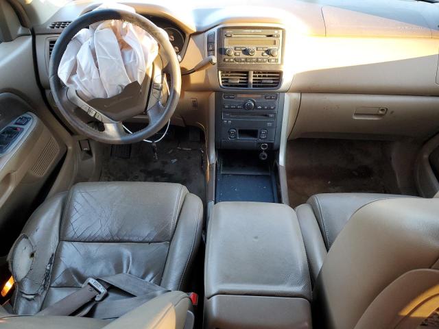 5FNYF18637B010209 - 2007 HONDA PILOT EXL WHITE photo 8