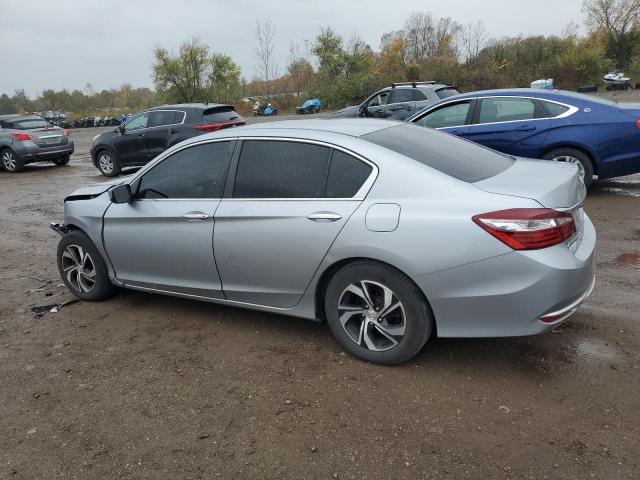 1HGCR2F37HA302926 - 2017 HONDA ACCORD LX GRAY photo 2