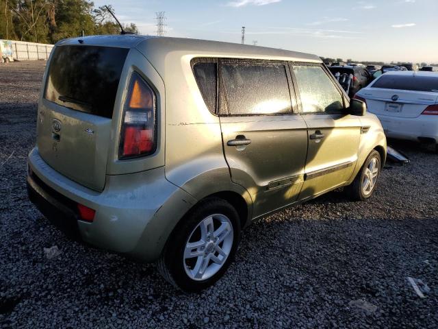 KNDJT2A25B7250805 - 2011 KIA SOUL + GREEN photo 3