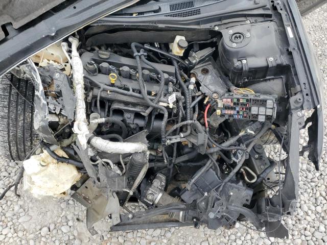 3FAHP0JAXCR334794 - 2012 FORD FUSION SEL BLACK photo 11