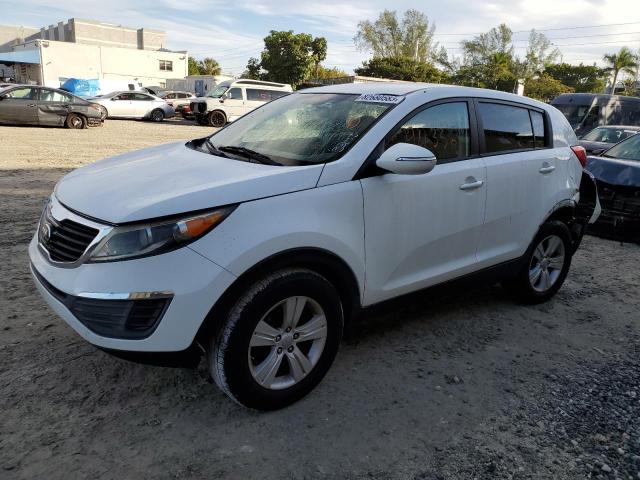 KNDPB3A21D7403248 - 2013 KIA SPORTAGE BASE WHITE photo 1