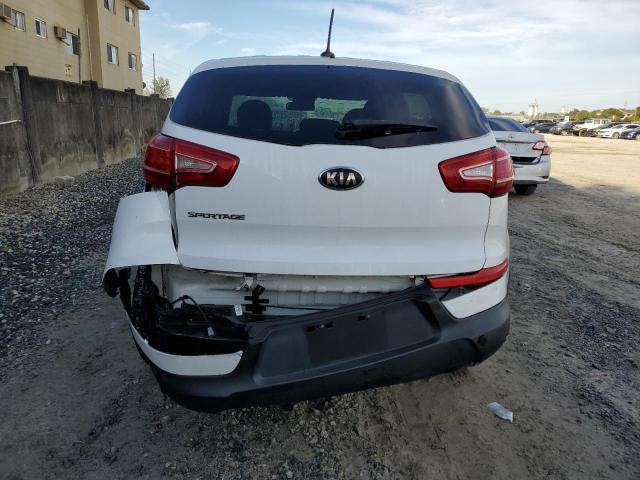 KNDPB3A21D7403248 - 2013 KIA SPORTAGE BASE WHITE photo 6