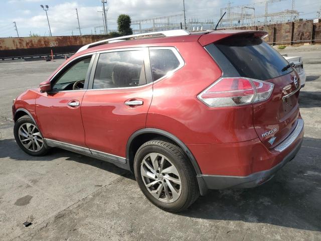 5N1AT2MT6FC769830 - 2015 NISSAN ROGUE S RED photo 2