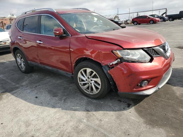 5N1AT2MT6FC769830 - 2015 NISSAN ROGUE S RED photo 4