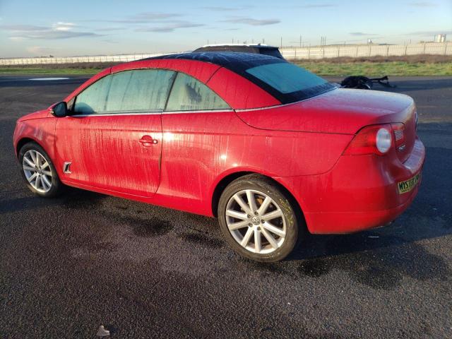 WVWBA7AH4AV021571 - 2010 VOLKSWAGEN EOS TURBO RED photo 2