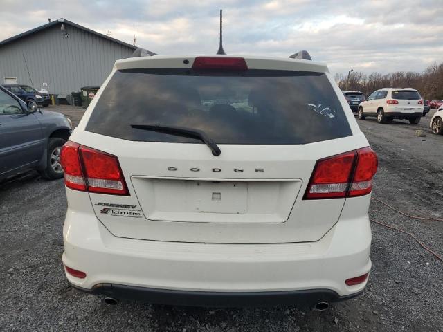 3C4PDDBG3KT856418 - 2019 DODGE JOURNEY SE WHITE photo 6