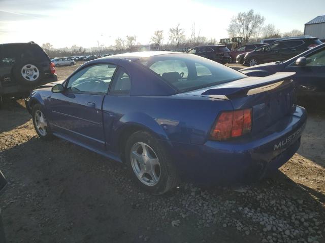 1FAFP40654F141754 - 2004 FORD MUSTANG BLUE photo 2