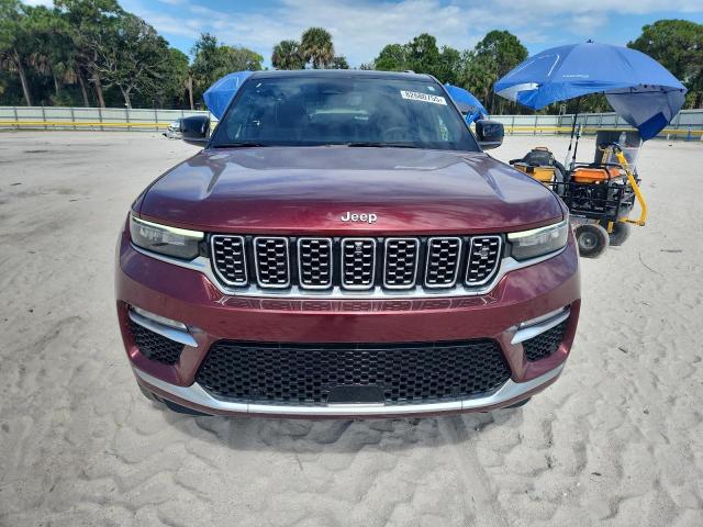 1C4RJHEG7P8876309 - 2023 JEEP GRAND CHER SUMMIT Բորդո լուսանկար 5