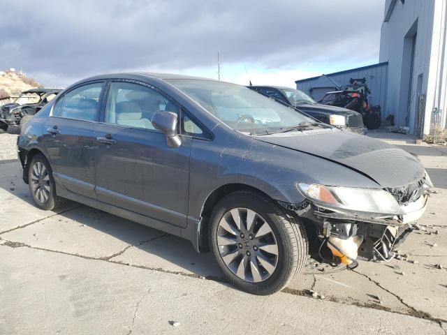 1HGFA16849L020677 - 2009 HONDA CIVIC EX GRAY photo 4