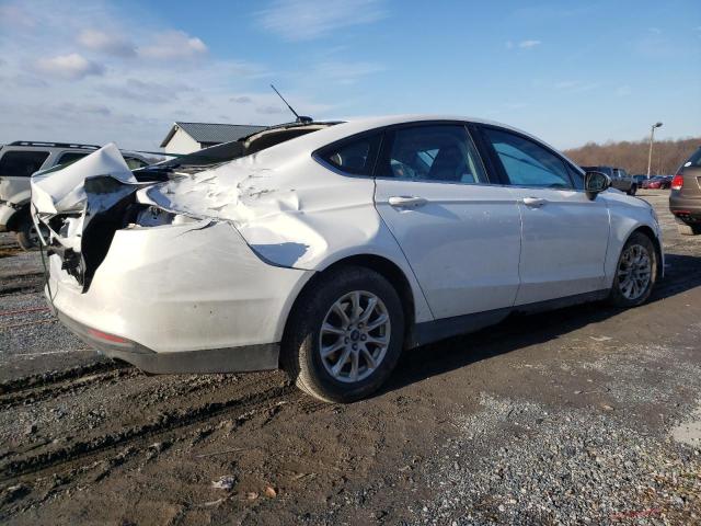 3FA6P0G76GR244907 - 2016 FORD FUSION S WHITE photo 3