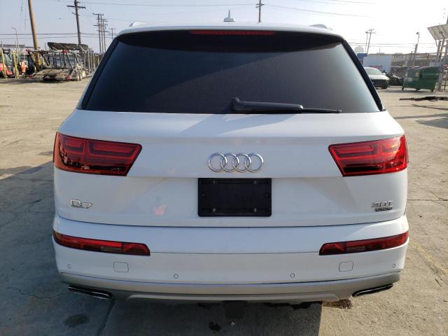 WA1VAAF79JD002279 - 2018 AUDI Q7 PRESTIGE WHITE photo 6