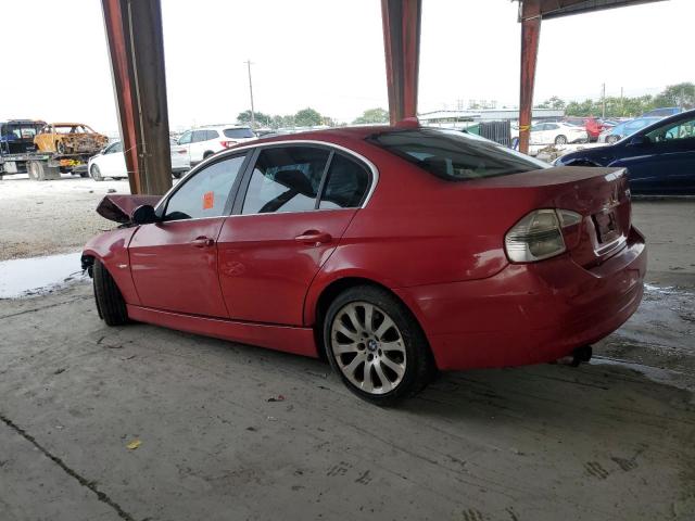 WBAVB33506PS11950 - 2006 BMW 330 I RED photo 2