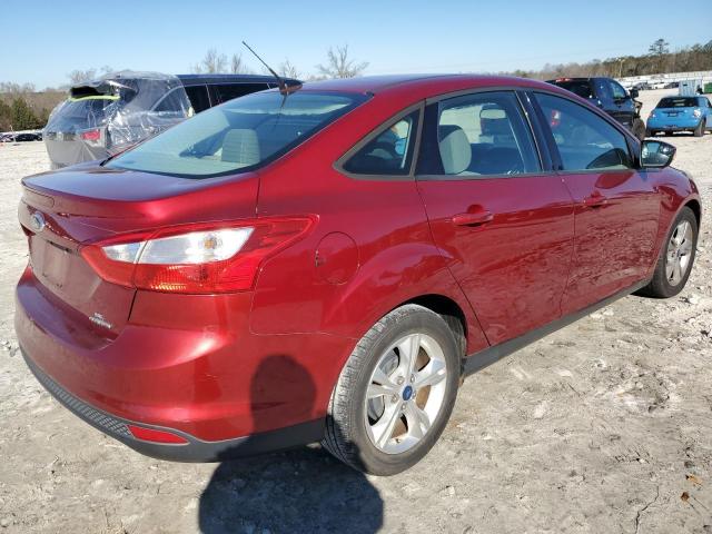 1FADP3F21EL103348 - 2014 FORD FOCUS SE RED photo 3