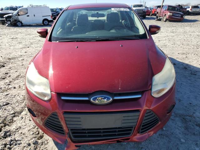 1FADP3F21EL103348 - 2014 FORD FOCUS SE RED photo 5