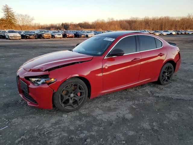 ZARFAEEN6J7576246 - 2018 ALFA ROMEO GIULIA TI Q4 RED photo 1