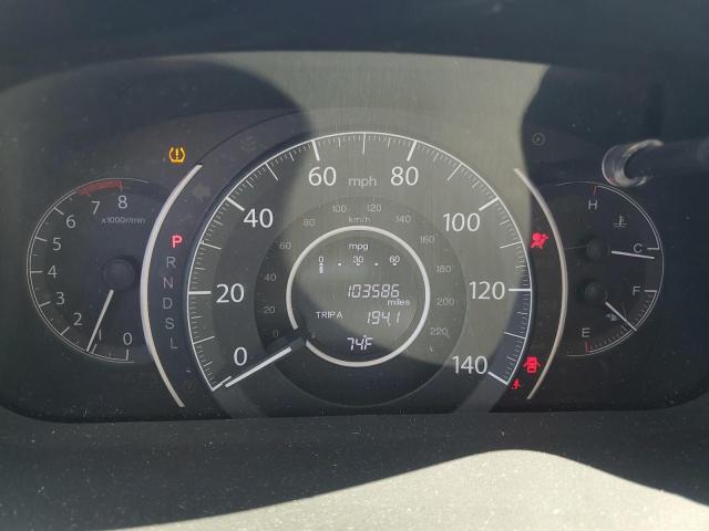 2HKRM3H71GH547998 - 2016 HONDA CR-V EXL BLACK photo 9