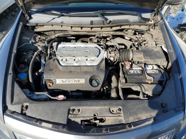 1HGCS22809A010607 - 2009 HONDA ACCORD EXL GRAY photo 11