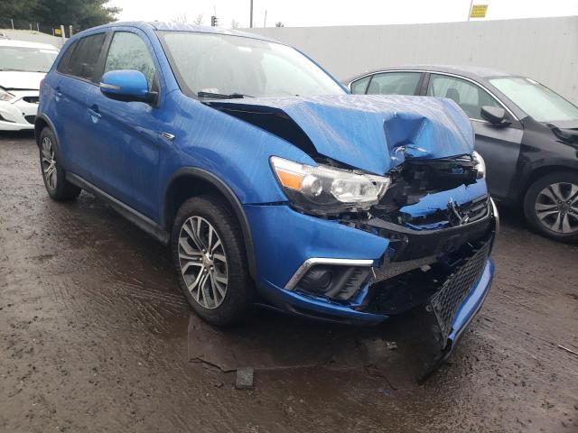 JA4AP3AU0JZ007346 - 2018 MITSUBISHI OUTLANDER ES BLUE photo 4