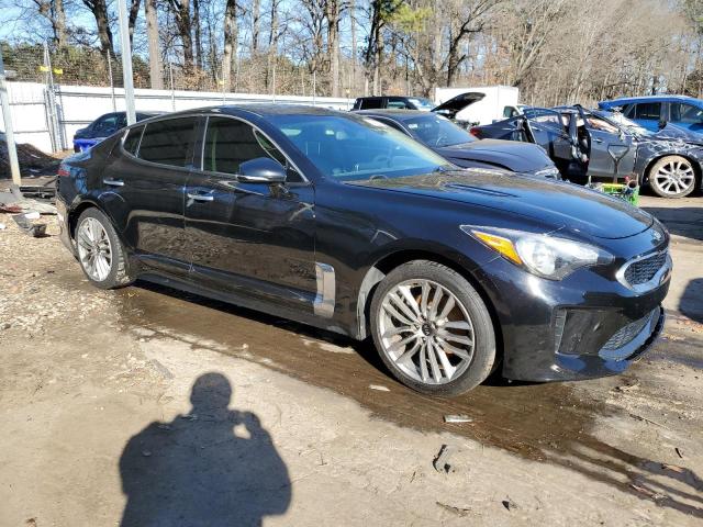 KNAE15LA6J6015196 - 2018 KIA STINGER BLACK photo 4