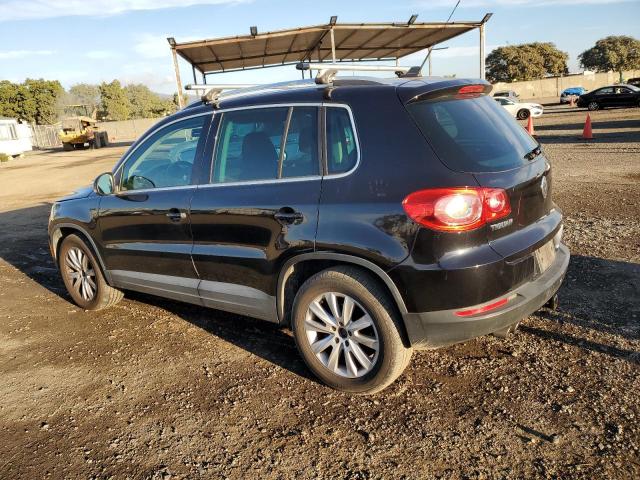 WVGAV75N69W532183 - 2009 VOLKSWAGEN TIGUAN S BLACK photo 2