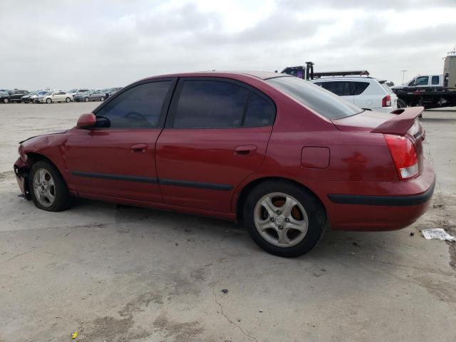 KMHDN45D83U639533 - 2003 HYUNDAI ELANTRA GLS MAROON photo 2