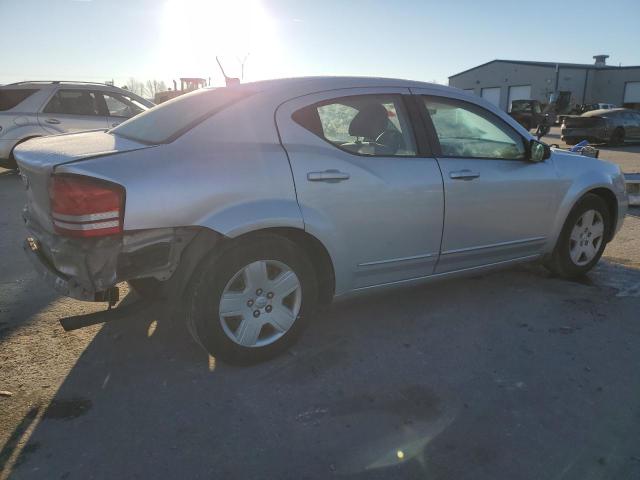 1B3LC46R48N281365 - 2008 DODGE AVENGER SE SILVER photo 3