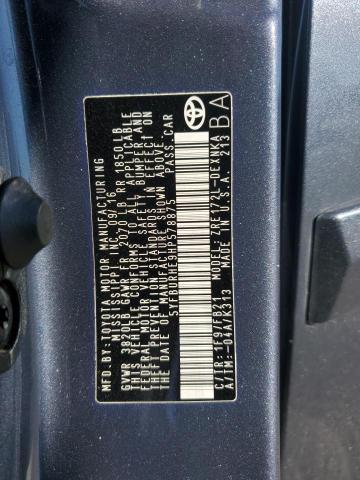 5YFBURHE9HP578875 - 2017 TOYOTA COROLLA L GRAY photo 12