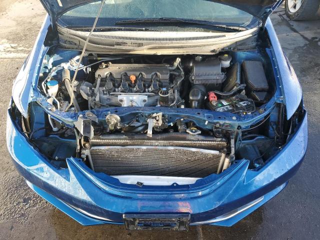 19XFB2F58DE086822 - 2013 HONDA CIVIC LX BLUE photo 11