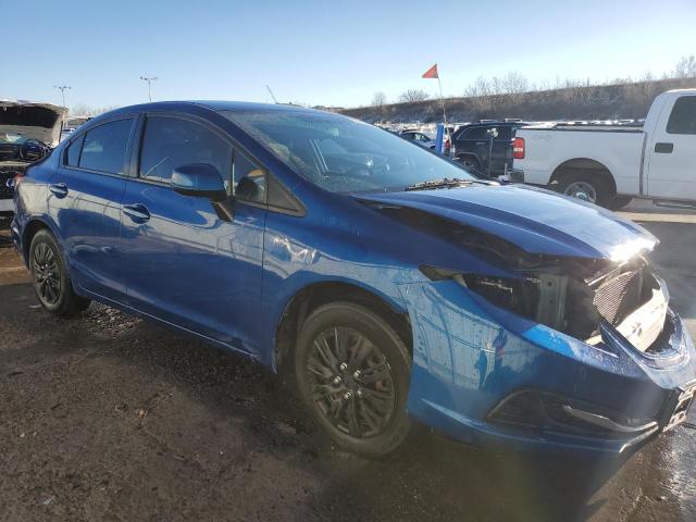 19XFB2F58DE086822 - 2013 HONDA CIVIC LX BLUE photo 4