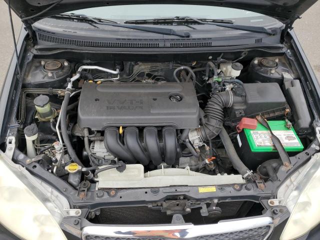 2T1BR30E25C501156 - 2005 TOYOTA COROLLA CE BLACK photo 11